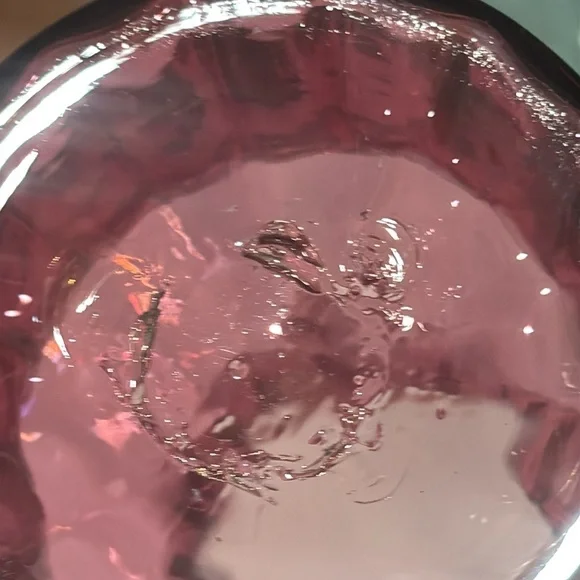 Set of vintage art glass
